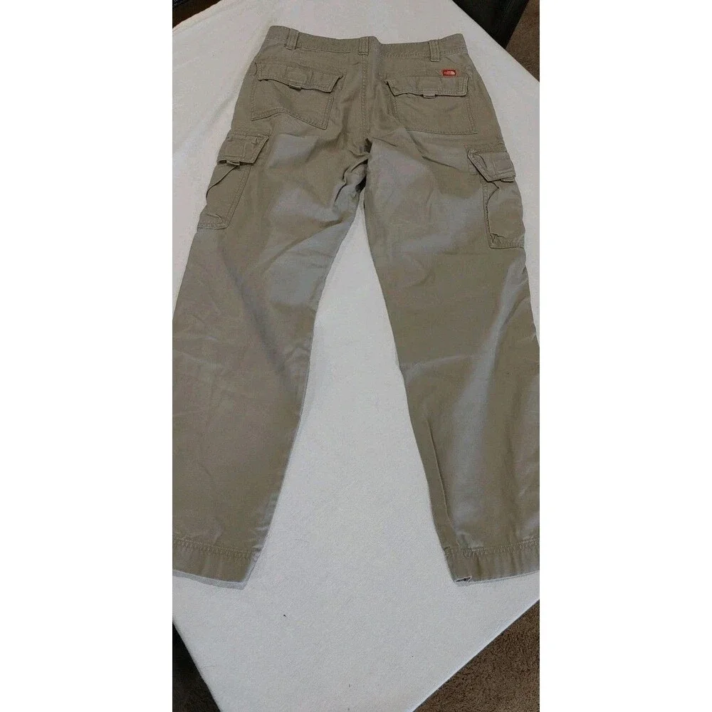 The North Face Cargo Hiking Pants Size 32X31 Beige Outdoor Cargo 100% Cotton